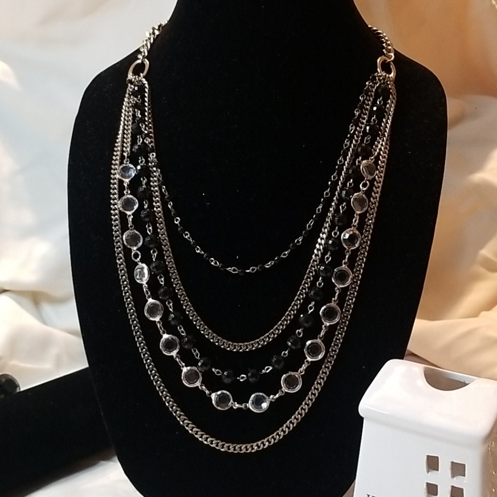 Coldwater creek layered necklace